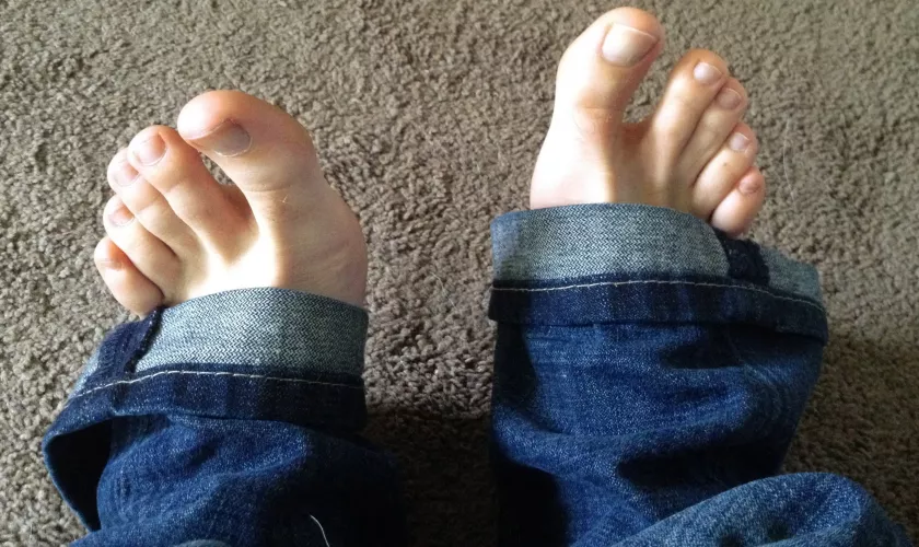 Toes and jeans by West3rly