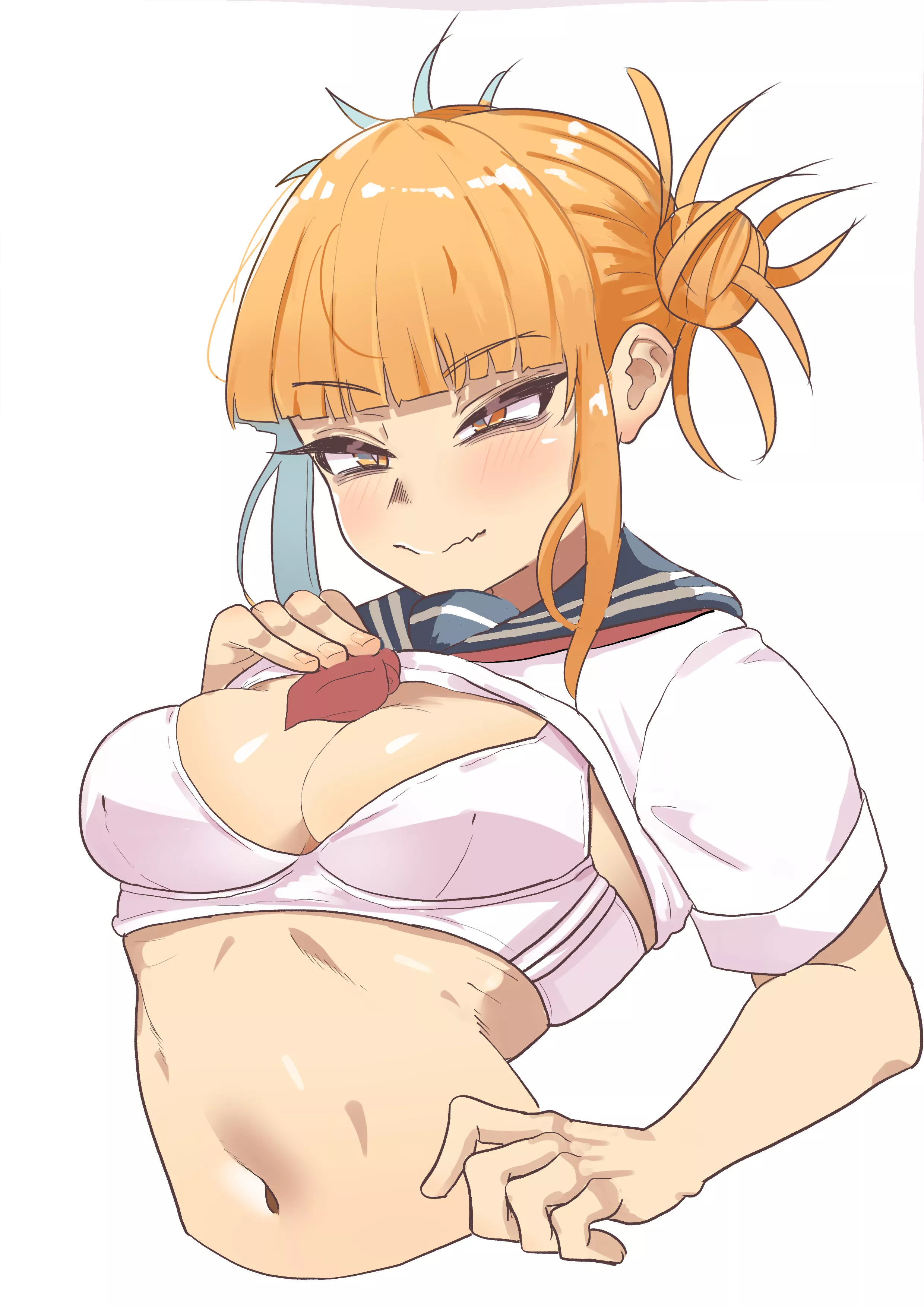Toga's white bra [zd / @zx623723] posted by GongonzolaH