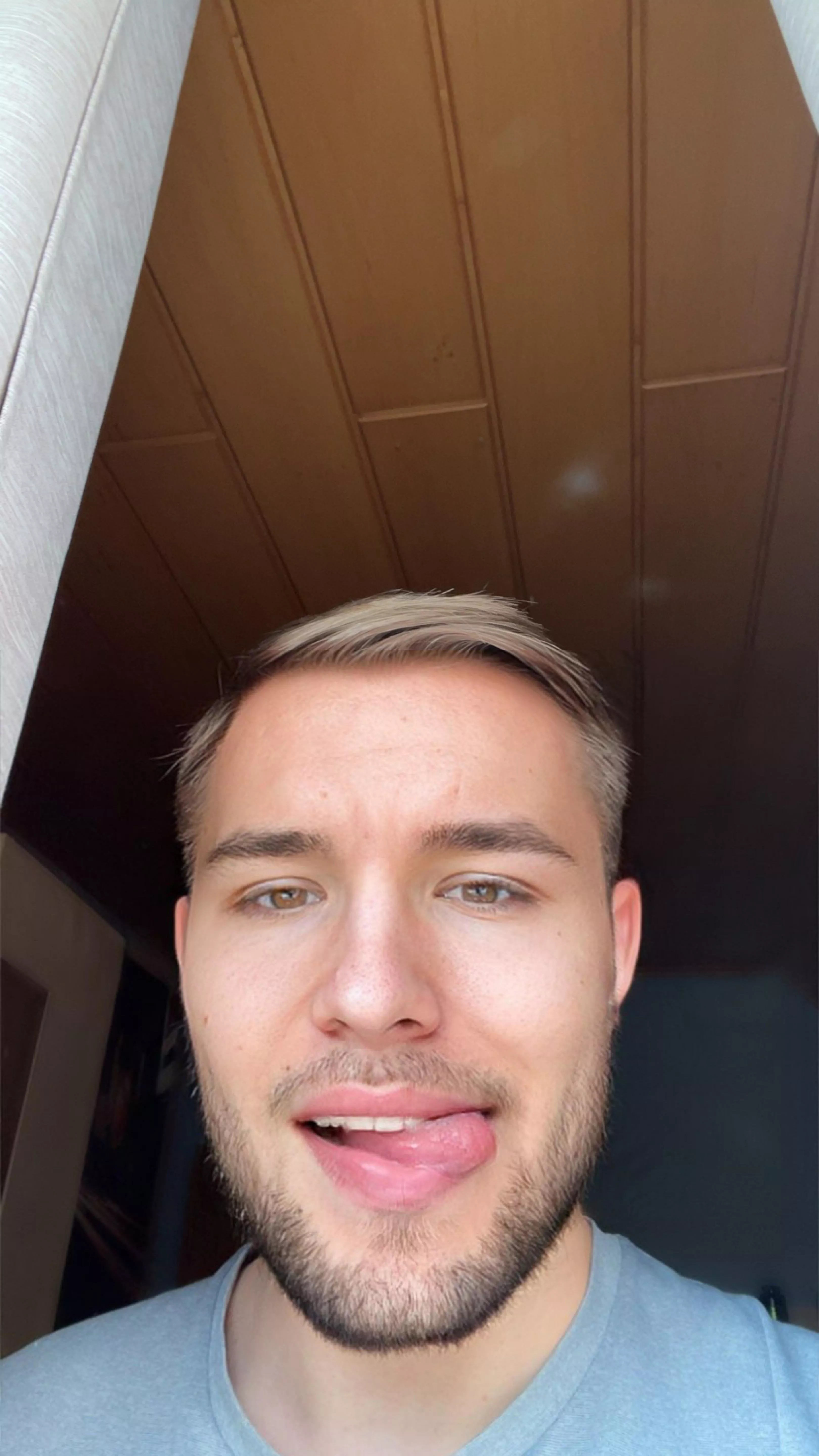 Tongue gone wild posted by blondboyjan