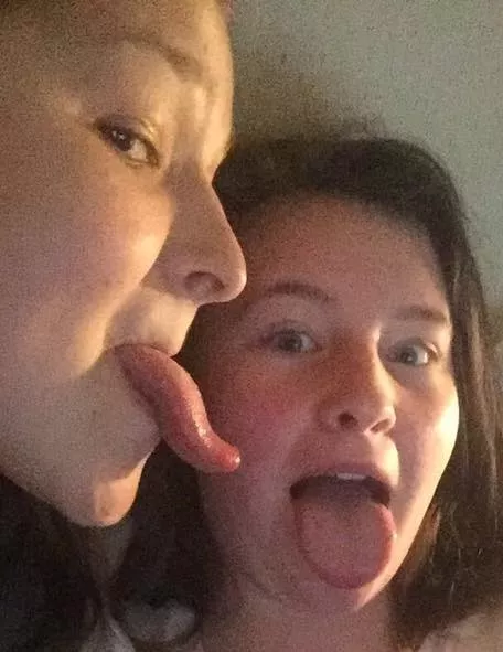 Tongues out posted by SomeTemporary7101