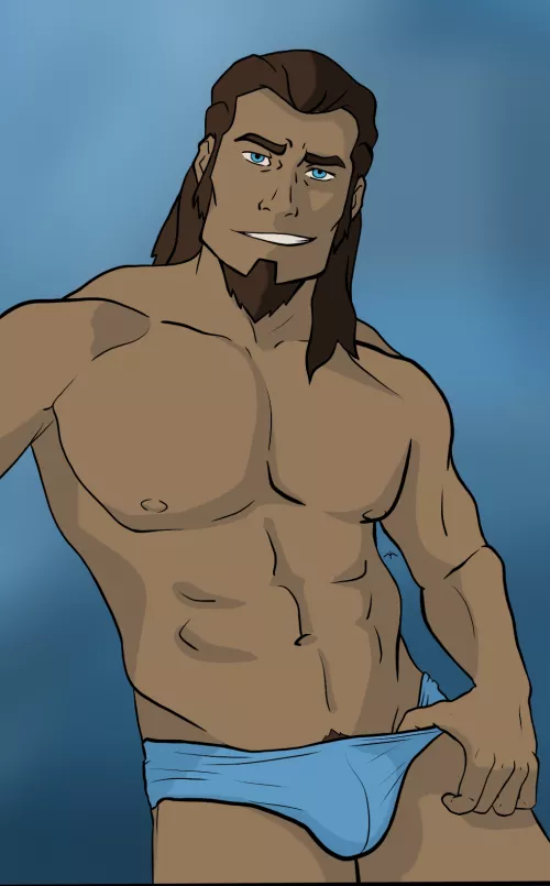 Tonraq Tease - The Legend of Korra by shhdraw