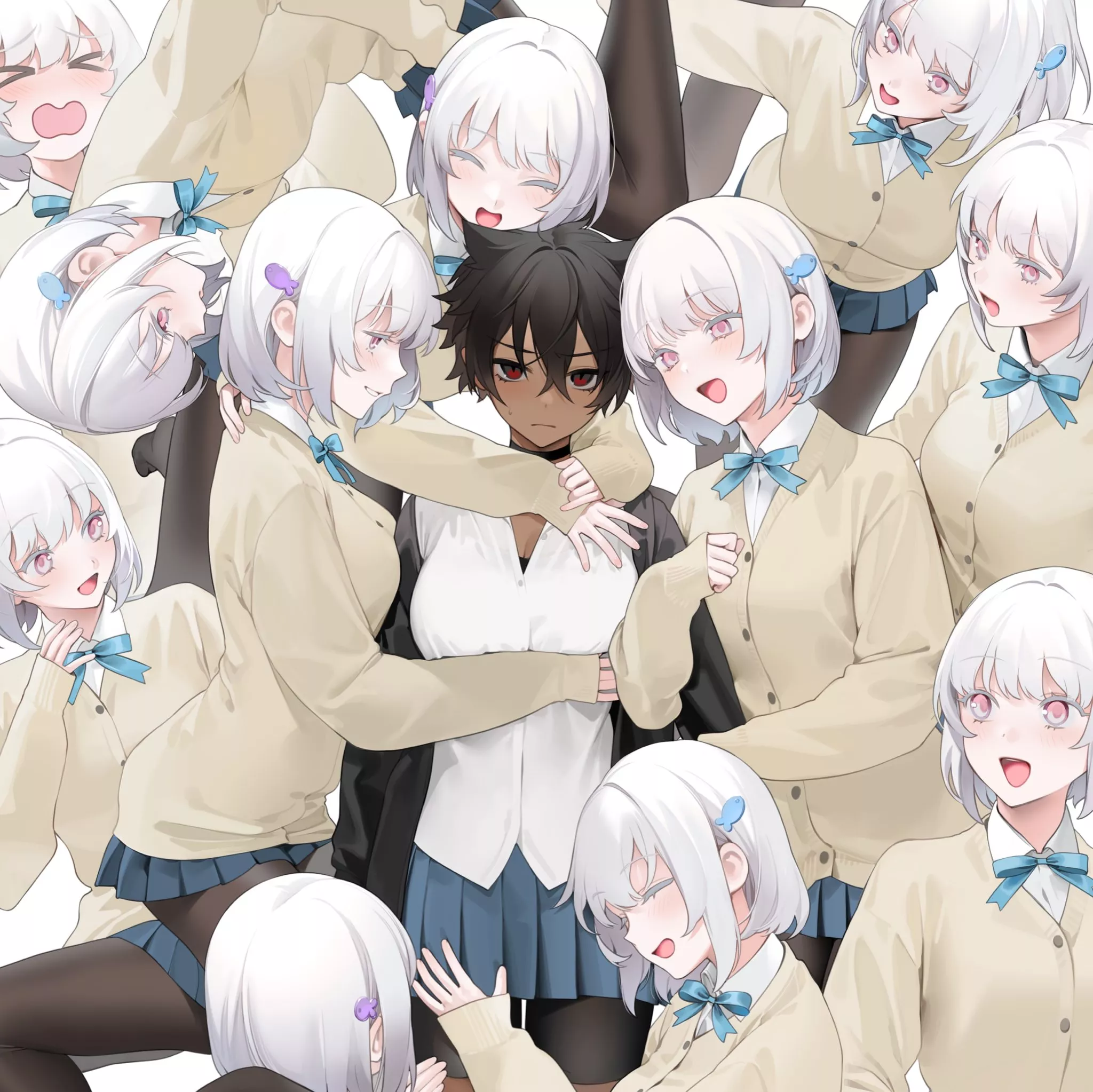 Too Many Nacchans, Not Enough Micchan (Ohisashiburi) [Artist's OC] posted by llamanatee