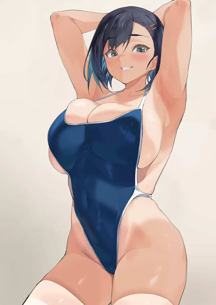 Too Small Swimsuit Show Off (MM) [Original] posted by sequence_string