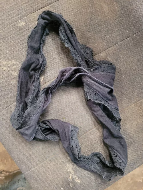 Took gfs worn knickers to work, wish someone would fill them by DuncanDisorderly123