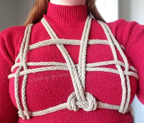 Topless version coming soon ;) by boundbeautybondage2