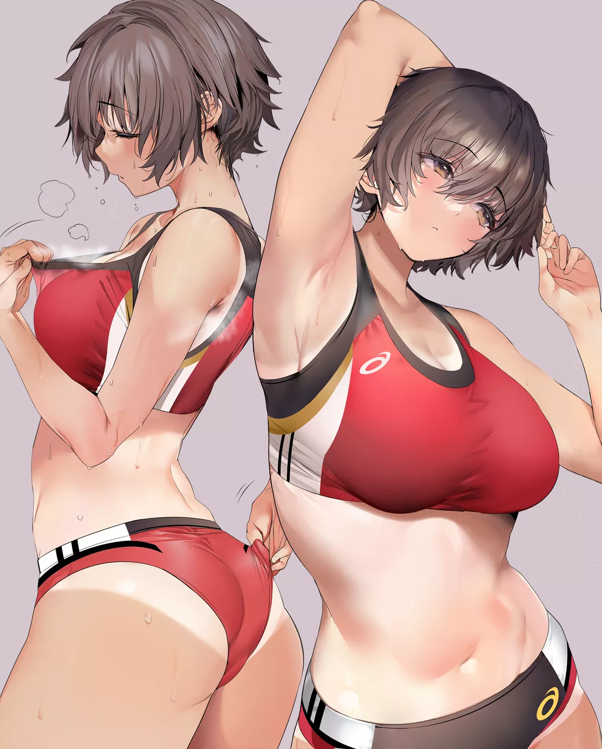 Track and field and tanlines [Artist's Original] posted by x54dc5zx8