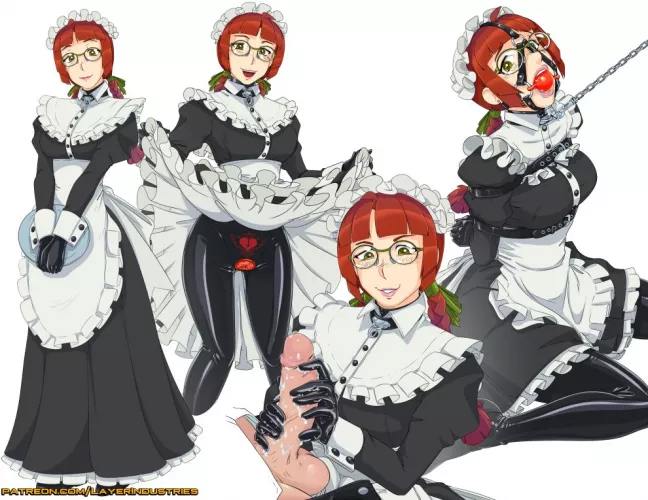 Traditional Maid has a secret side by Kinky_Ellie