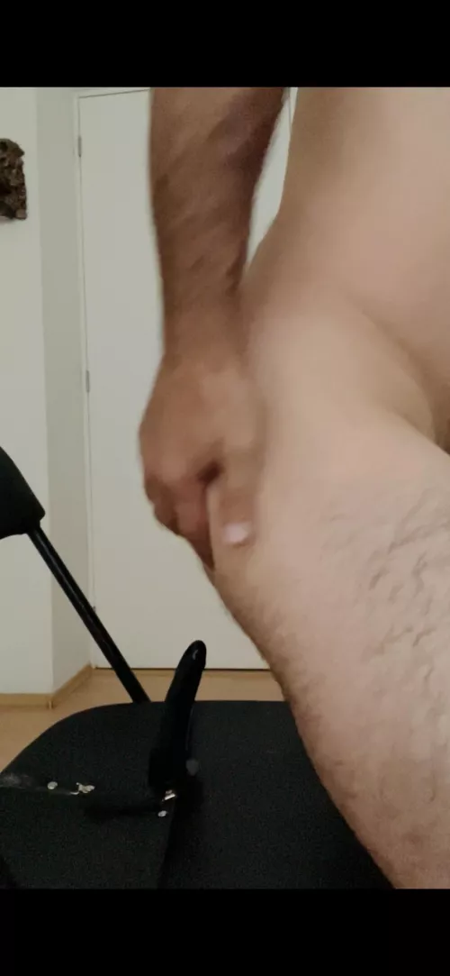 training my ass on little dick riding 😉 by MinimumPainter2373