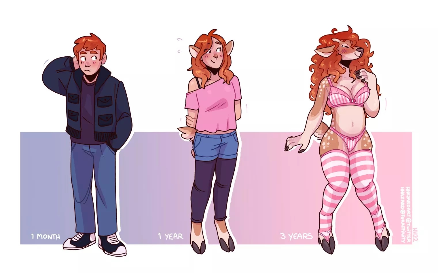 Transgen-deer by HHazardart (MTF/TG) posted by not4myprimary