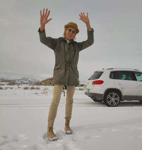 Traveling to a warmer climate. Do I look excited? by Personal_Mango_1660