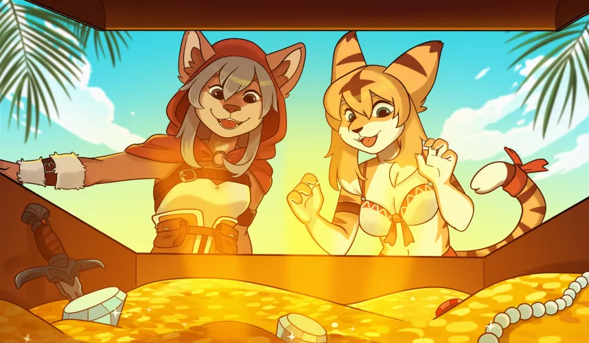 Treasure Hunter In-Training! (commission from u/evil_merlin42) by SaucyBruhh