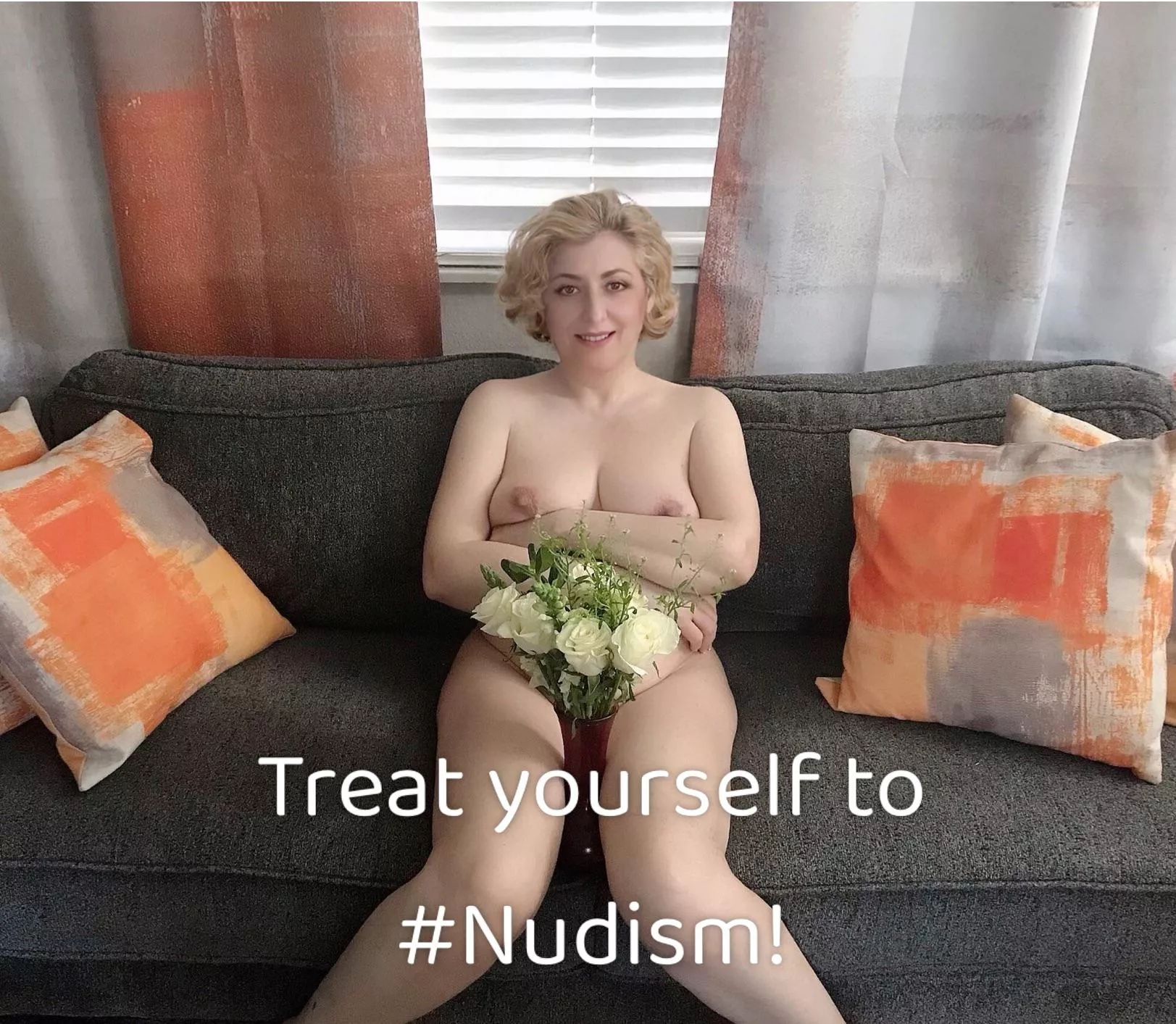 Treat yourself to #Nudism! posted by NancyJustNudism