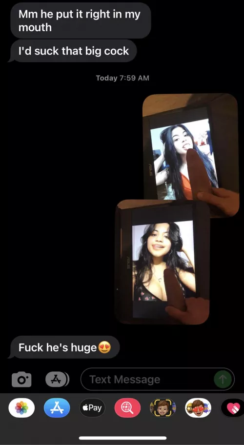 Trib my gf for her reaction pm or kik mami_simba by noke340