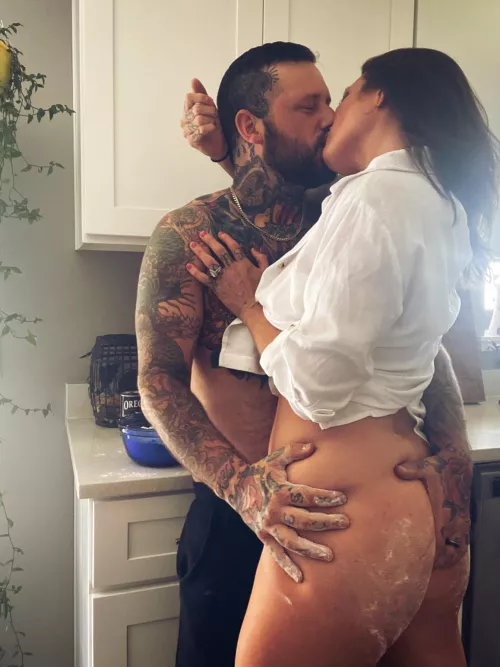 Tried baking some cupcakes yesterday but ended up getting flour all over my ass and cum all over my feet! 😂🥰 by Crafty_Grass_5264