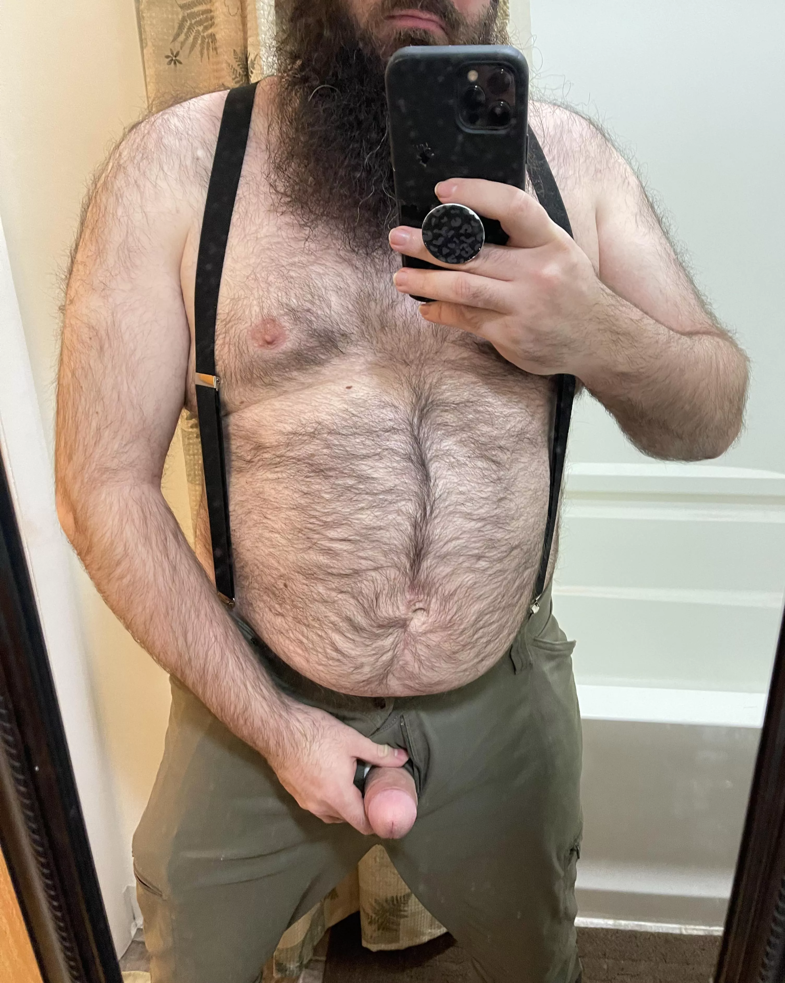 Tried suspenders for the first time today. What do you think? posted by papa_bear_518