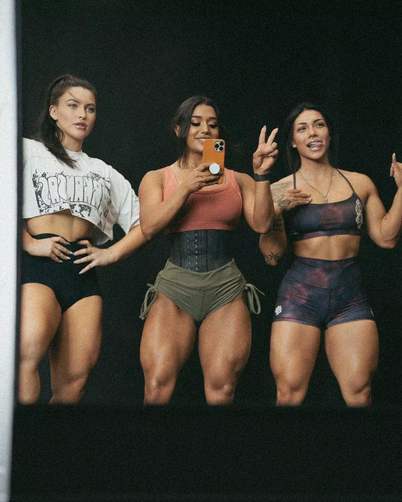 Triple Thick (Kendall Graboff, Julia Rene & Gabby Fortune) posted by DwightDavid1234