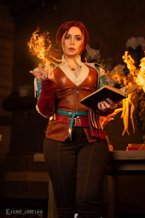 Triss Merigold by Elune_cosplay 🔥 by Elune_cosplay
