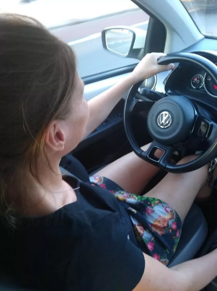 Truckers do have a good view on me... posted by classymilfkatja1