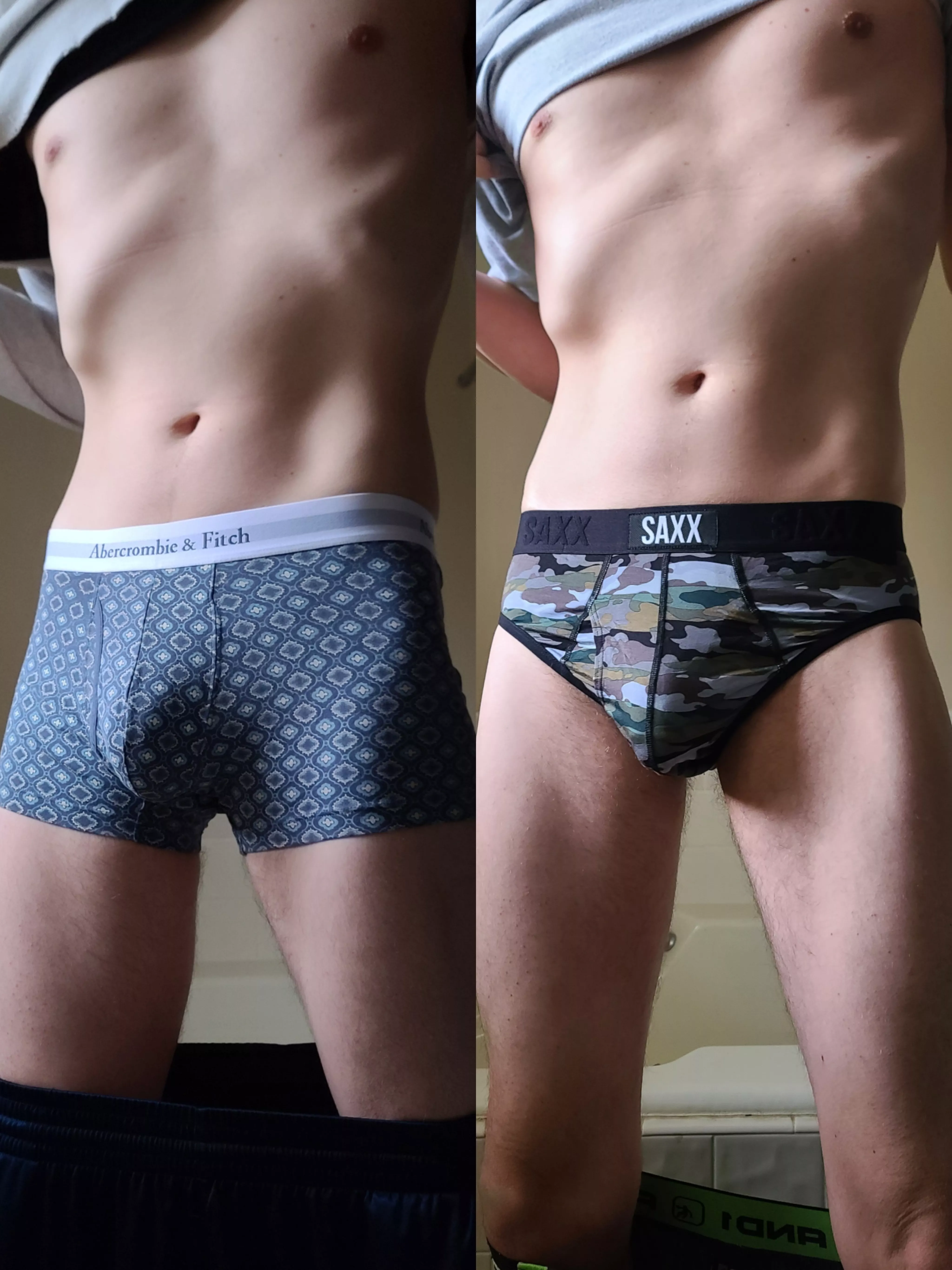 Trunks vs briefs posted by Katchiicy