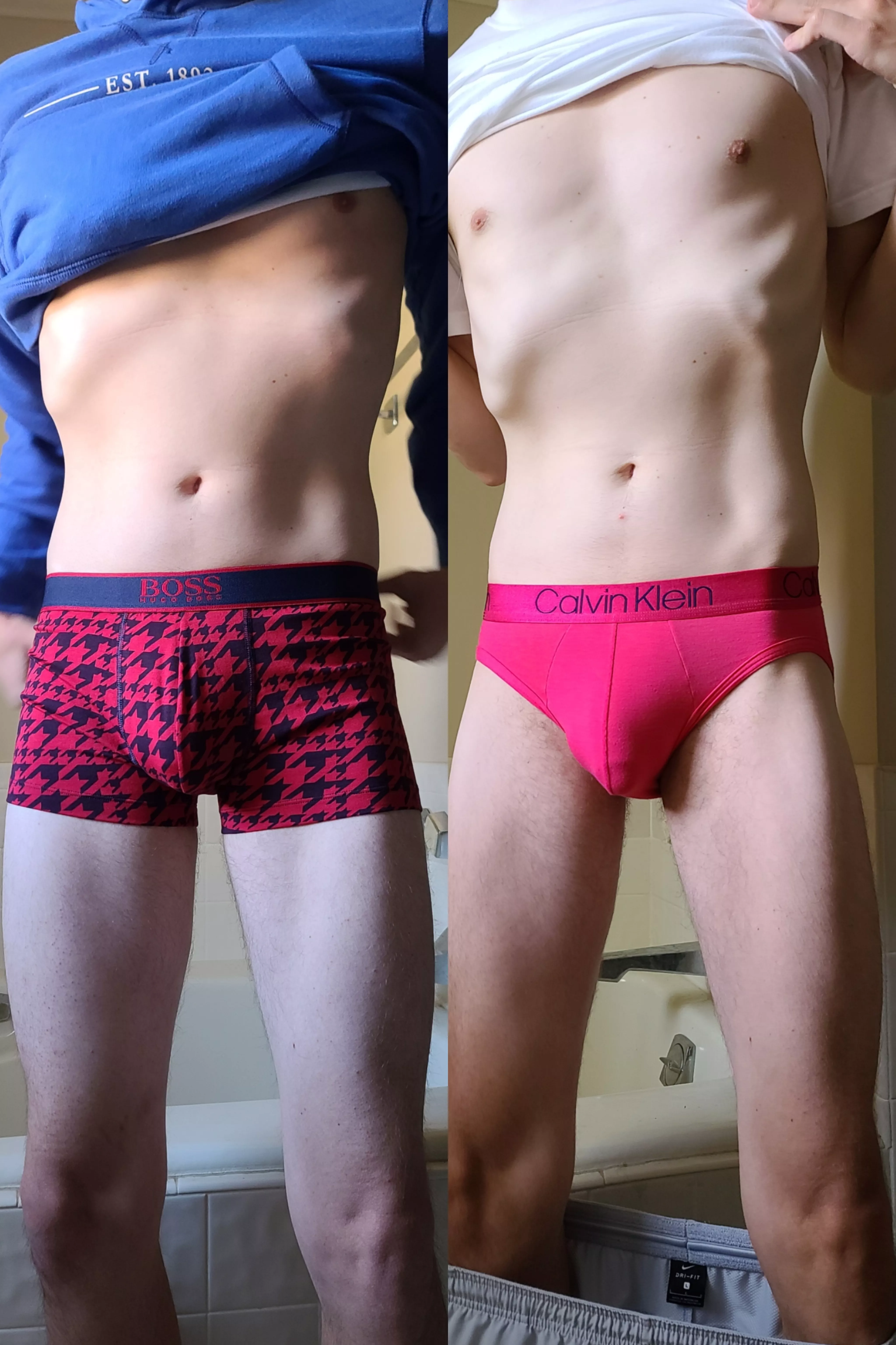 Trunks vs briefs posted by Katchiicy