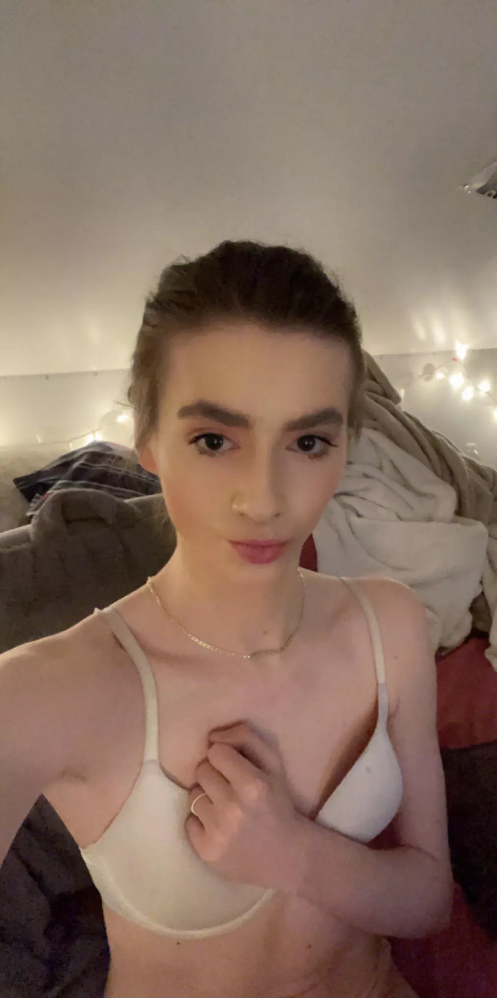 trying different things out for makeup, what do u guys think?💕💄 posted by ProfessionalRoad9658