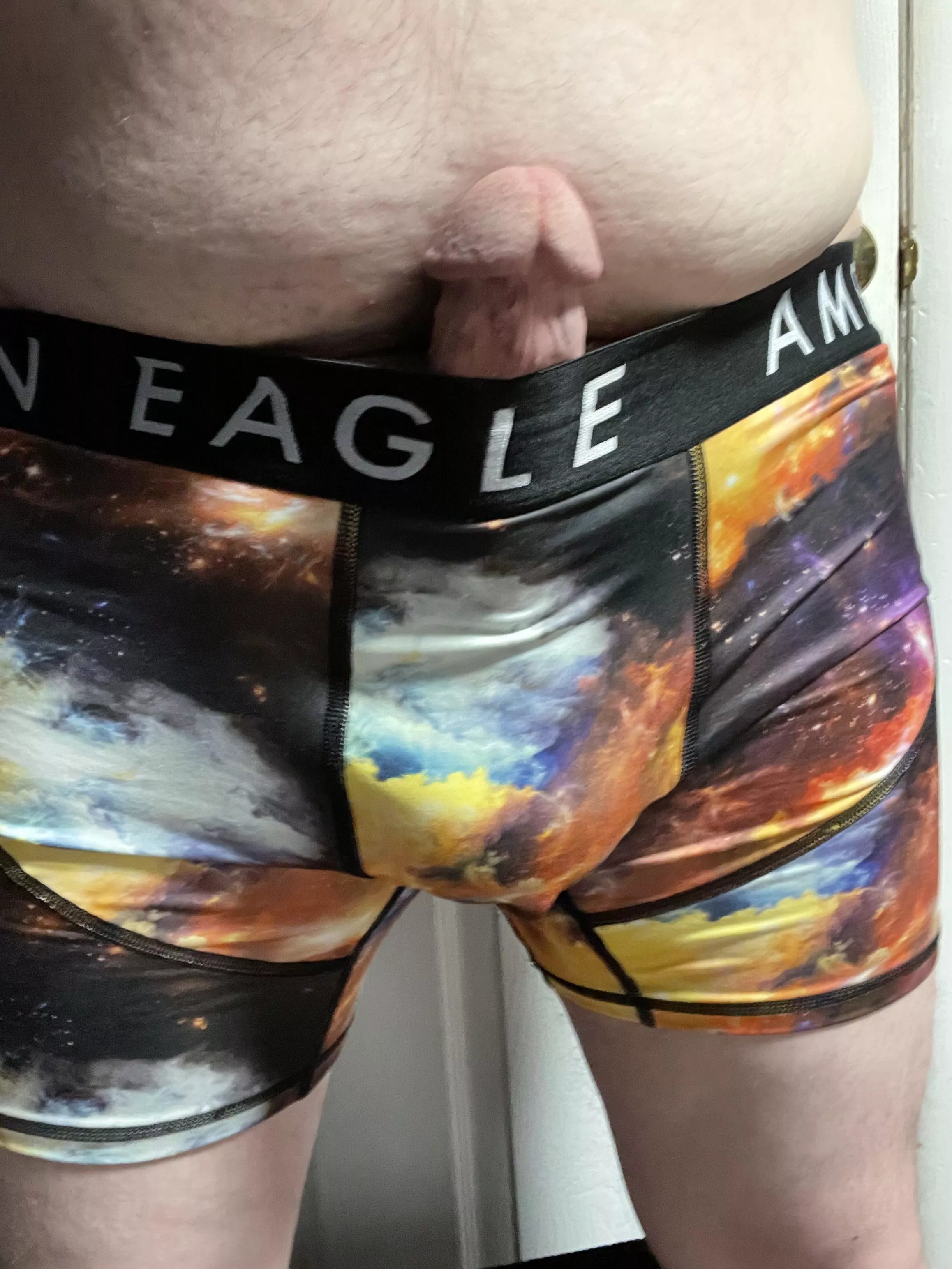 Trying out new boxers with a “ball pit”. They don’t make it easy to hide anything. posted by WhackOnWhackOff