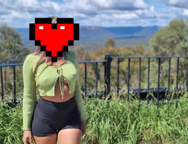 Trying to blend in. Did I succeed? by youngfitsydcouple