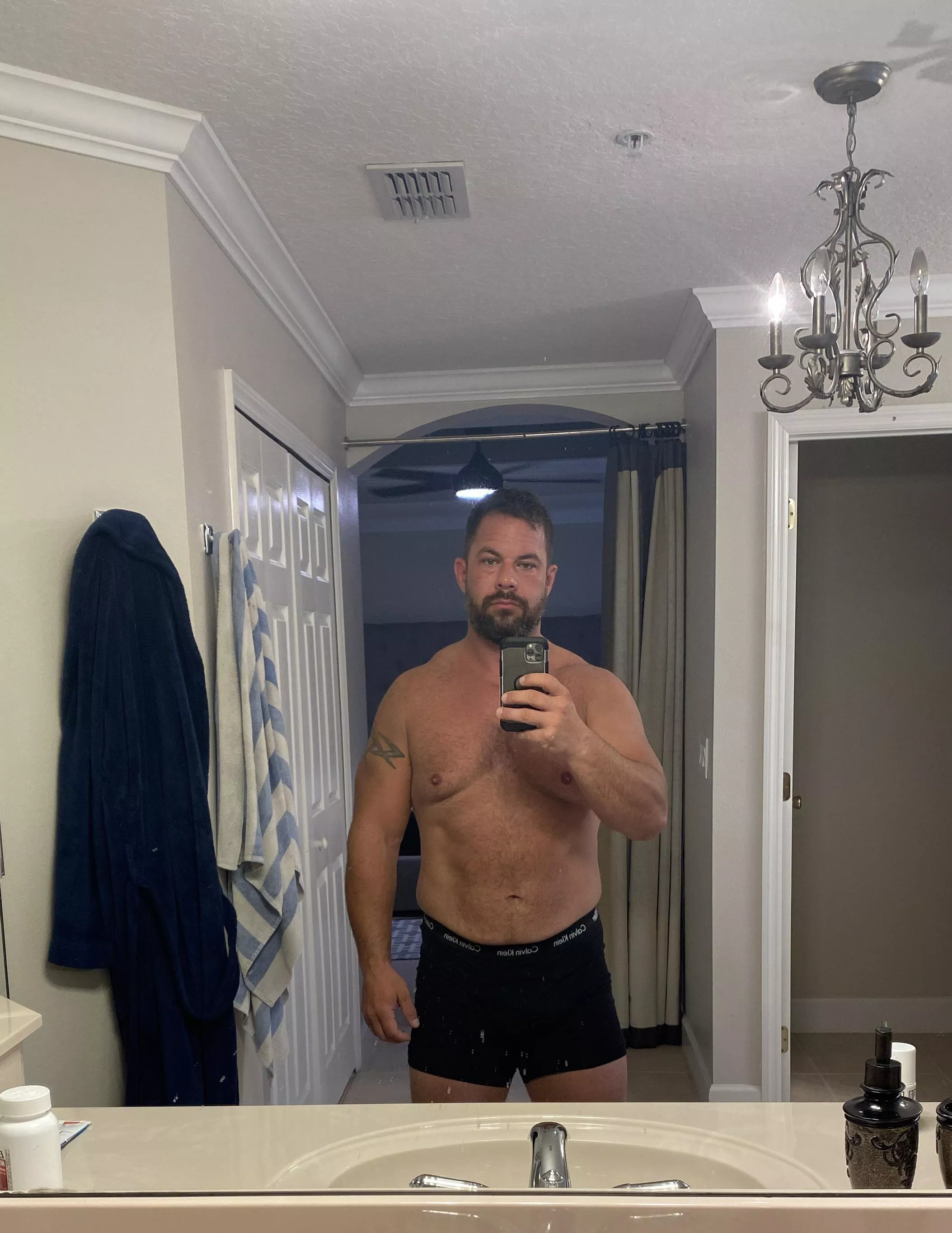 Trying to get jacked and Tan for my Vegas trip posted by Thickdaddy007