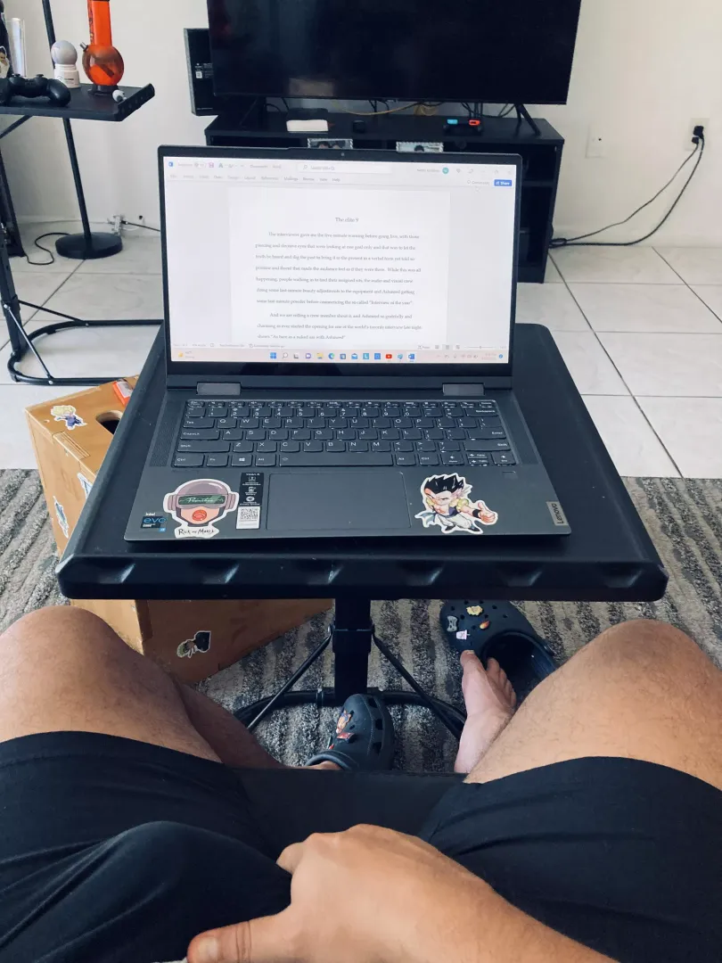 Trying to get some writing done but my throbbing cock is getting in the way posted by Cafe_negro91