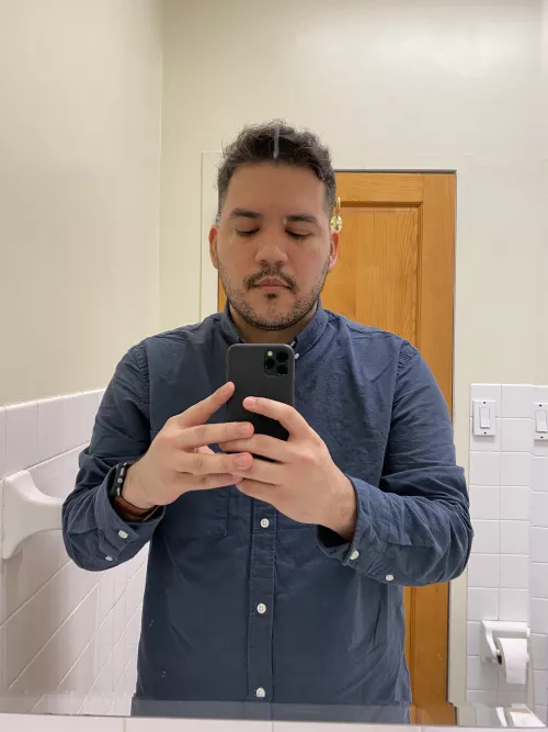 Trying to look cute at work… happy Friday friends! by TheTalentedMrK