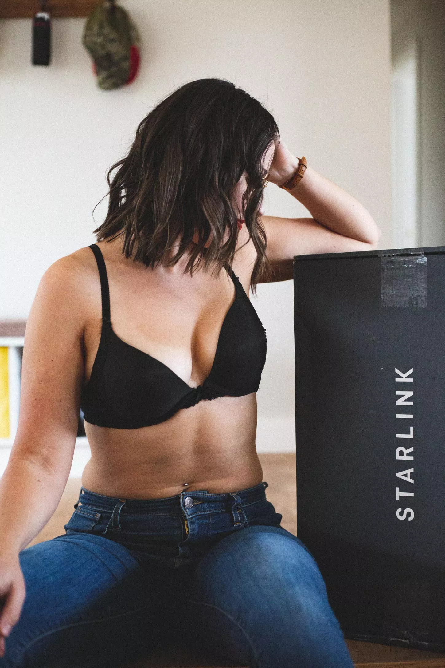 Trying to make satellite internet sexy 😉📡 [f] posted by mrsmidwestjess