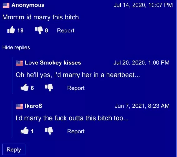 ❤️😄 Trying to marry this bitch then by DAggerYNWA