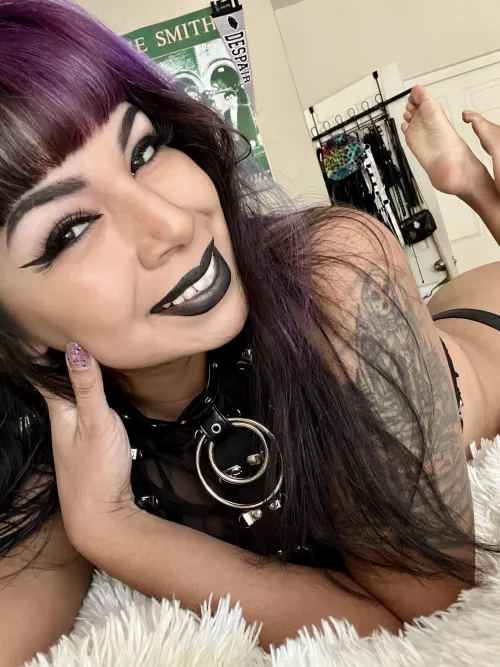 Trying to smile more 🖤 by xnothingxnowherex