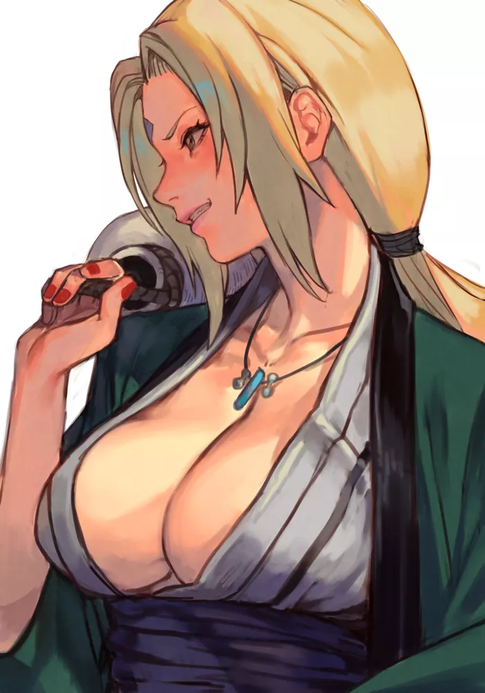 Tsunade (Hungry Clicker) posted by prismatika_on_tumblr