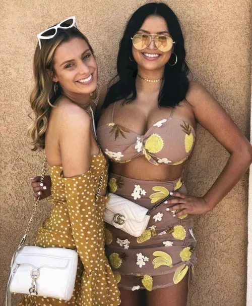 Turning her body into her friend because she knows she can’t compete with that enormous bust by yassjobbs