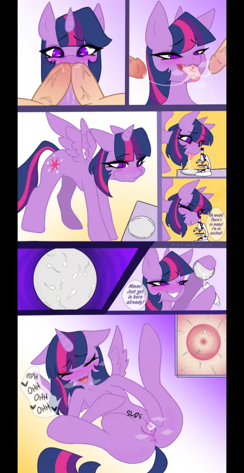 Twilight loves her cum ( artist: nxrakaru ) by theharknesstest