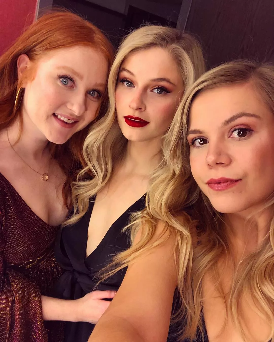 Two Blondes and a Redhead posted by PolishedGold