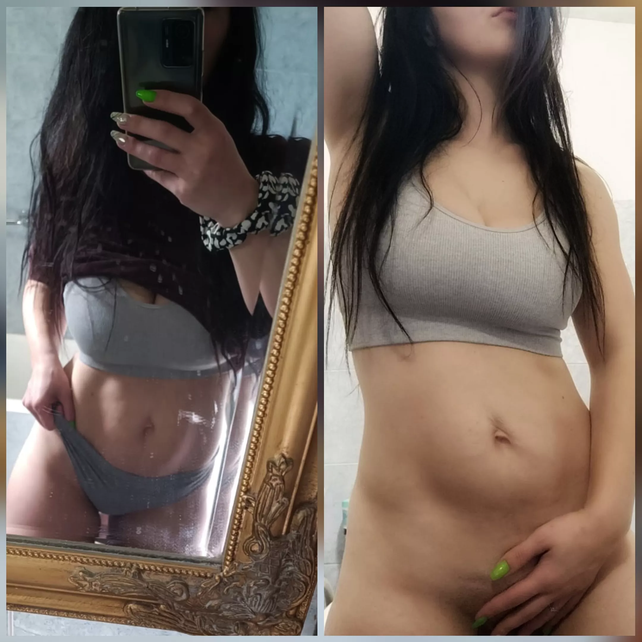 Two different angles. Hope you still like it posted by emily_glass909