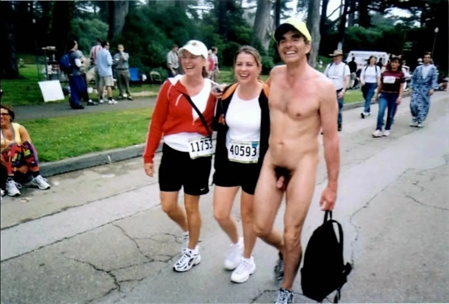 two girls, one runner posted by JamieSkarSPH