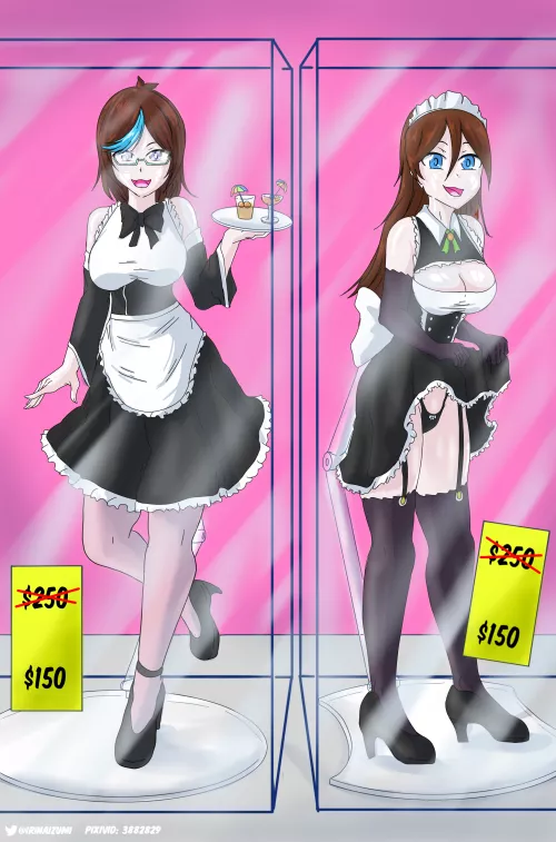 Two girls who were looking around end up turned into figurines by LoudContract2700