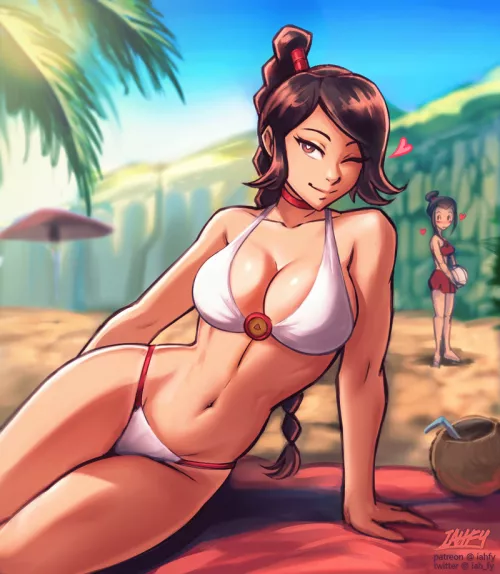 Ty Lee hits the beach (IAHFY) [Avatar: The Last Airbender] by SHIELD_Agent_47