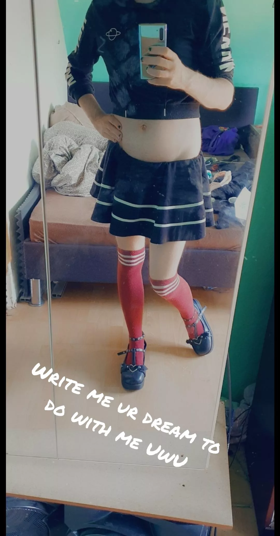 U can write me and say me what you want do with mw posted by Femboy_UwU_uWu