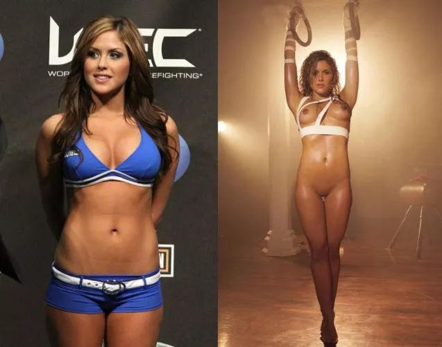 UFC Rign Girl Brittney Palmer??? by muppetislands