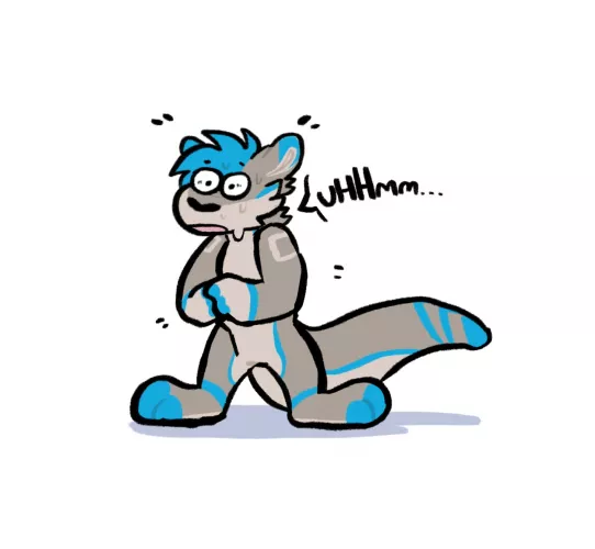 Uhhhhmm//art by me @flowfells on twitter by Flowfell