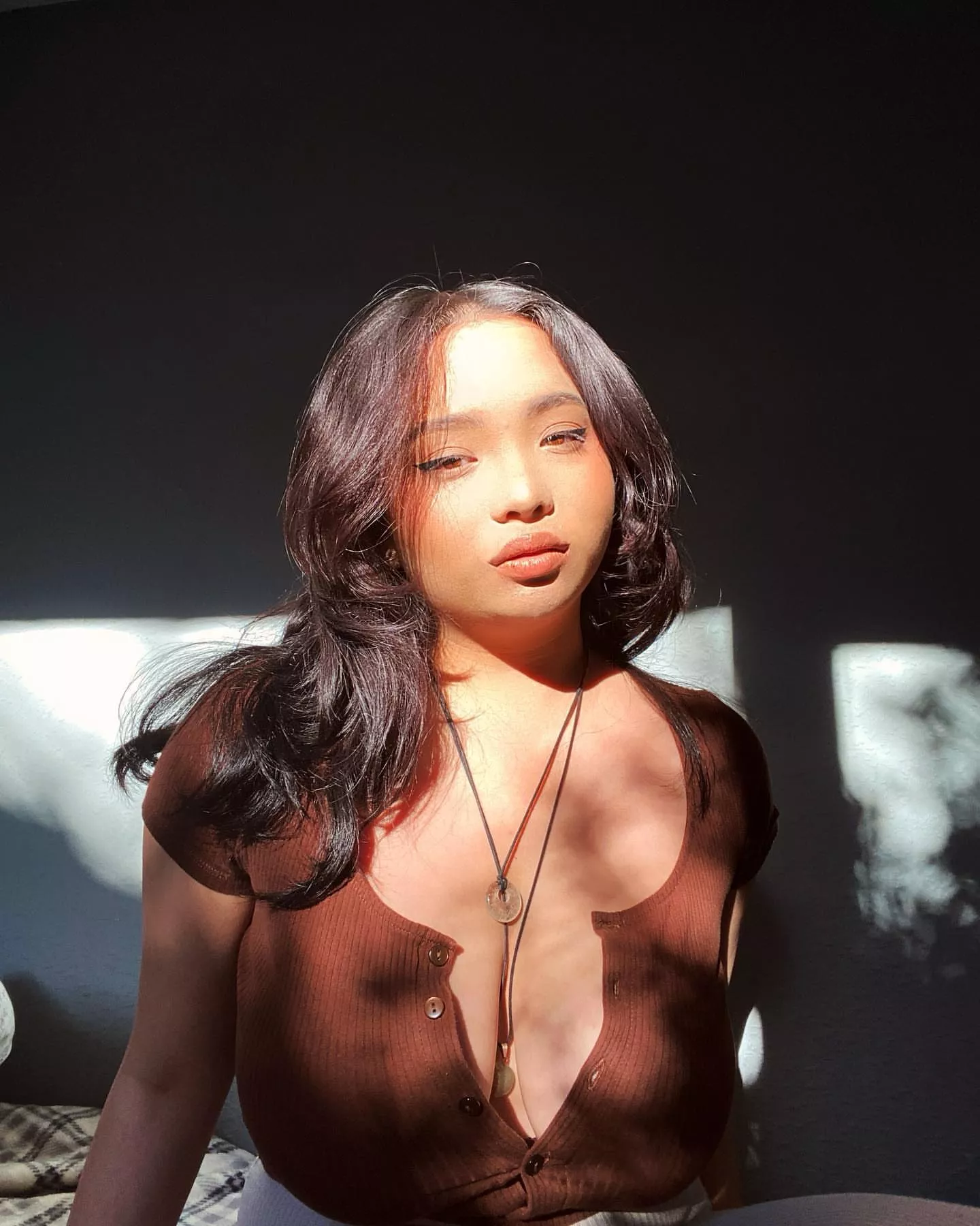 Unbutton my top for me? 🥺 posted by ChloeFFS