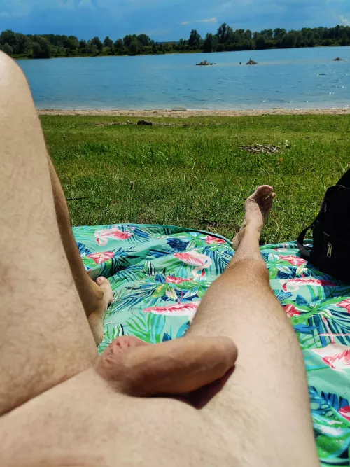 Uncut at the nude beach 😎 by baraynes