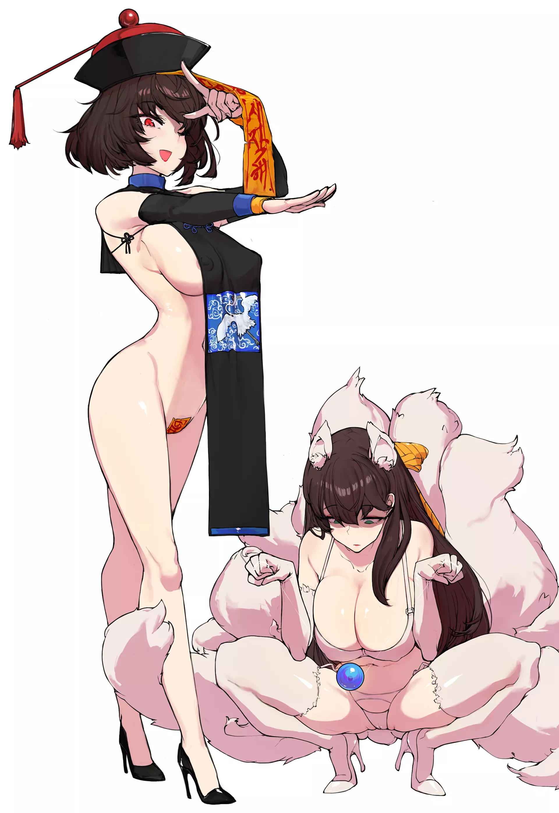 Undead with a fox spirit posted by Leona_Ost