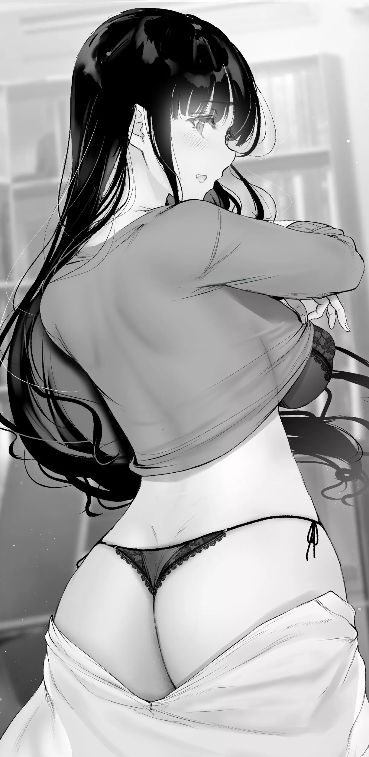 Undressing Cheeks [Original] posted by ArmorXIII
