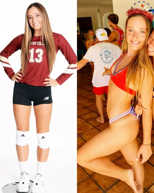 Uniform photoshoot vs partying by redditphotosonly