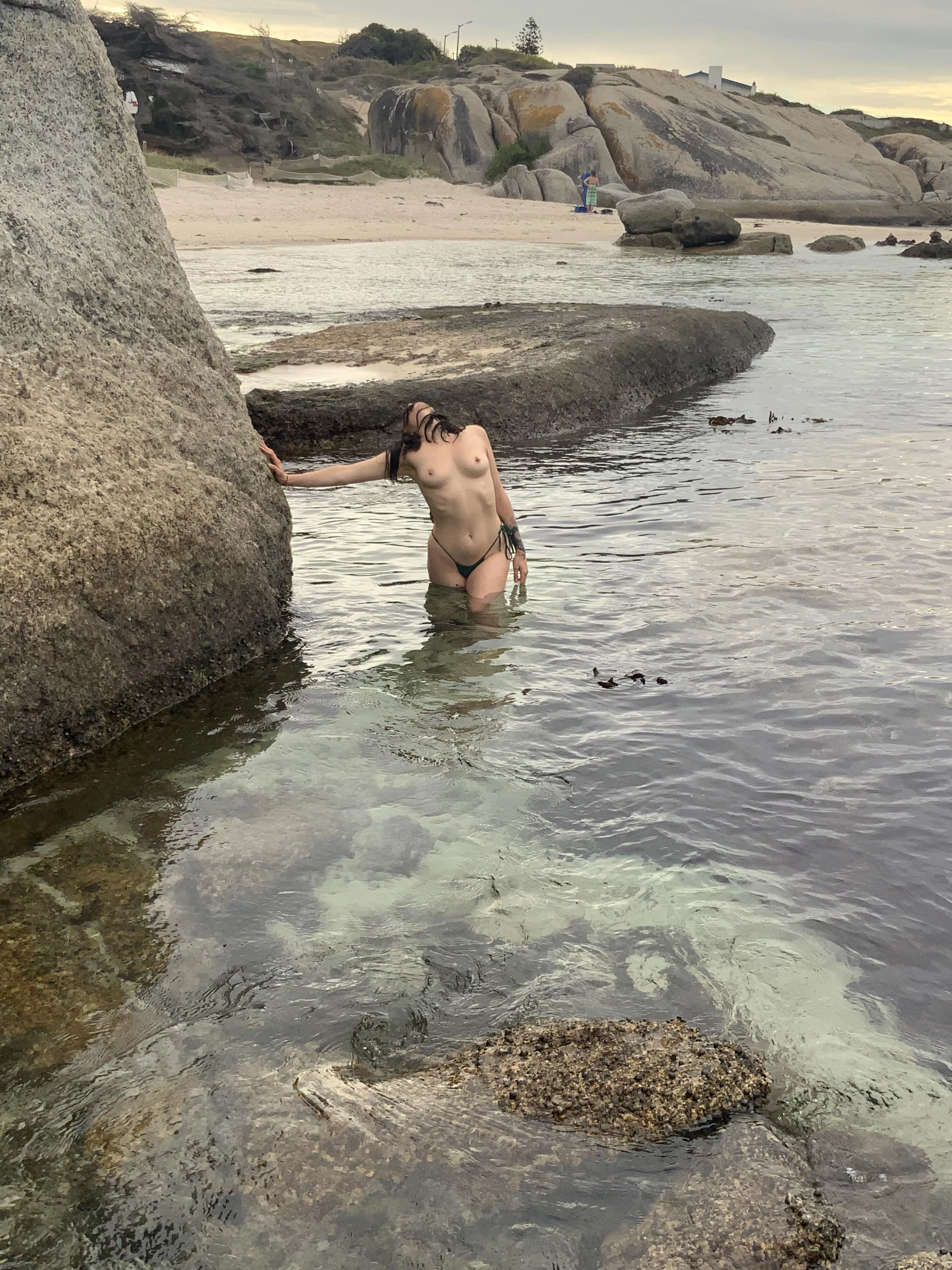 Unleashing my inner mermaid 😌🦋💧 posted by mirrorrmedusa